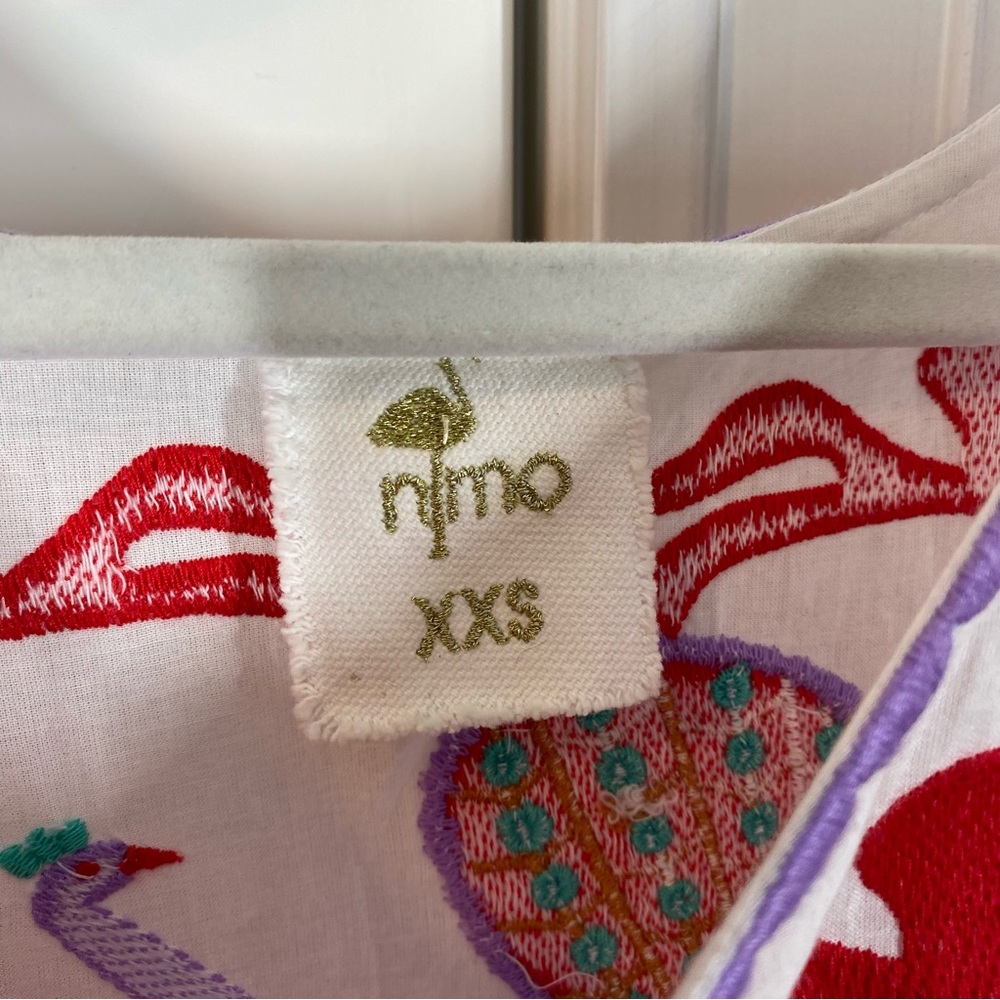 Tuckernuck Nimo with Love NWL Malachite Kaftan midi maxi dress resort size xxs - Picture 2 of 7